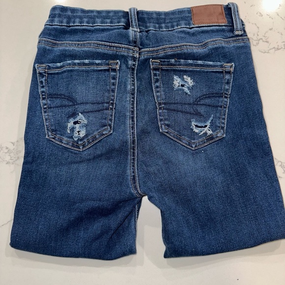 Lux Stretch American Eagle High waisted Jegging SZ:0 - Picture 12 of 15
